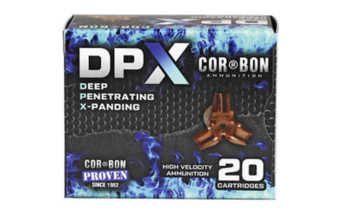 Ammunition Corbon Ammo Deep Penetrating X bullet 44Magnum CORBON DPX 44MAG 225GR BRNS X 20/500 • Model: Deep Penetrating X bullet